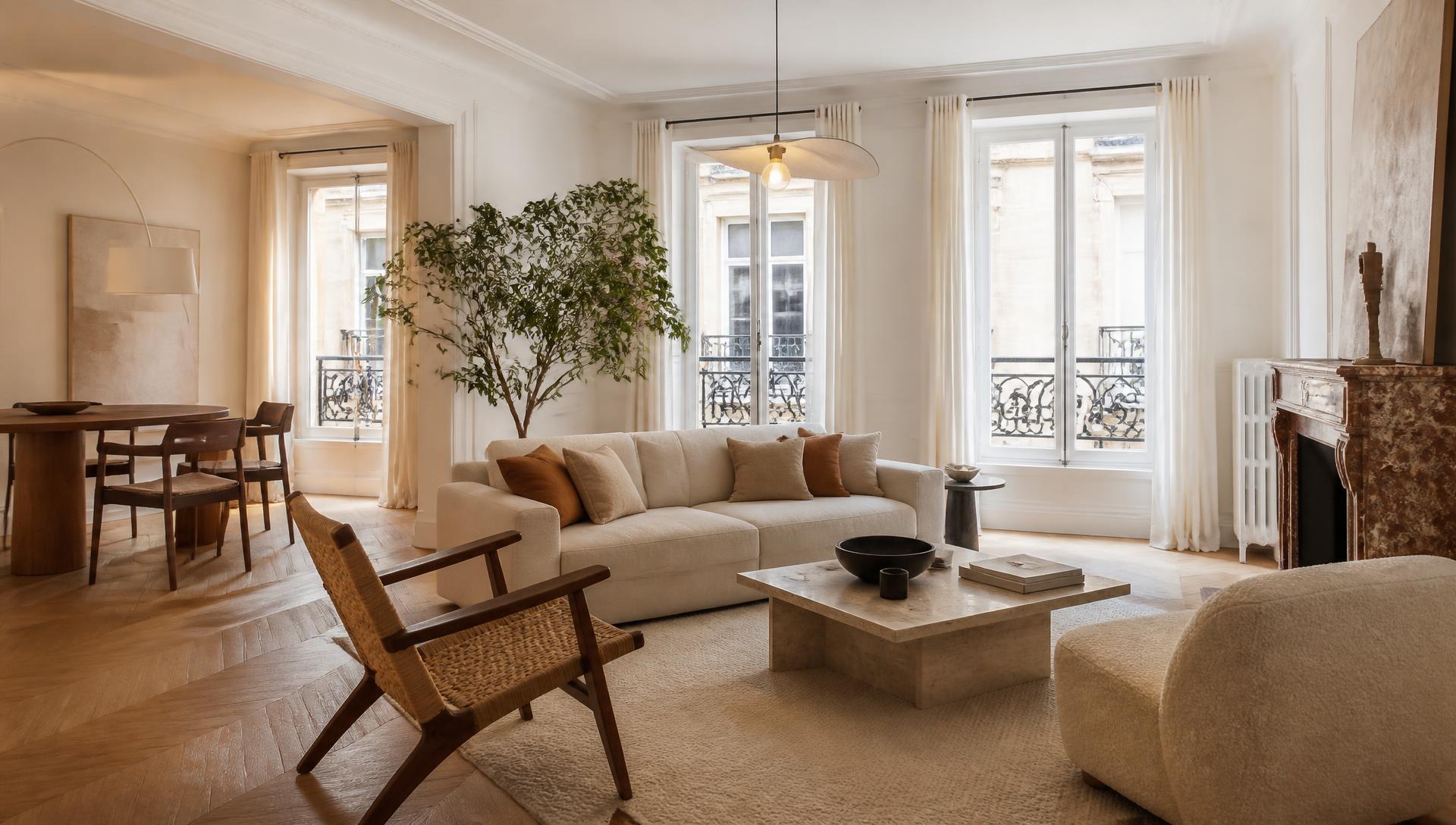 Appartement haussmannien — Paris 17e — Batignolles